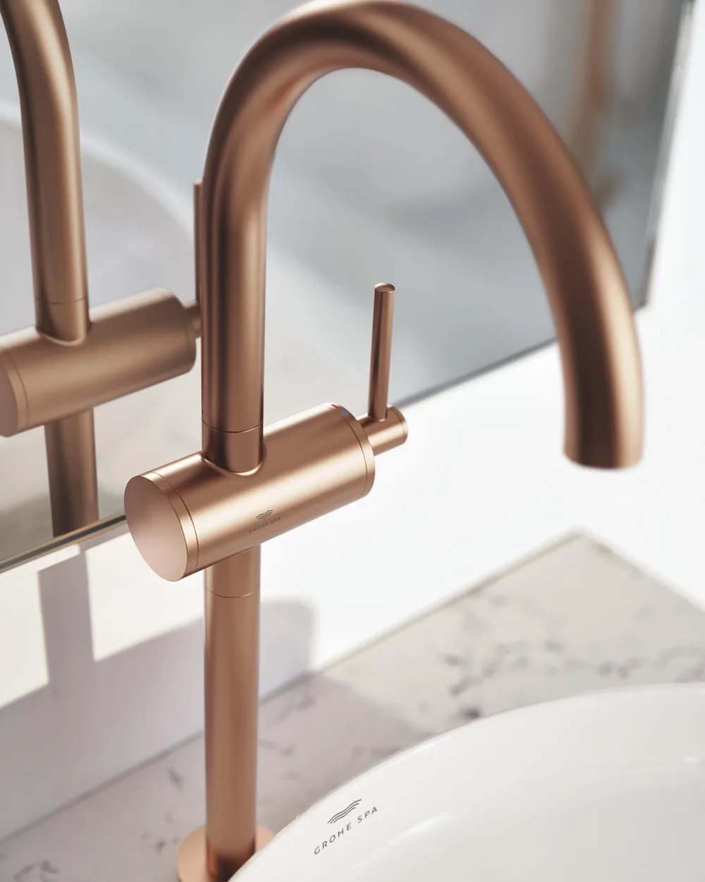 Miscelatore Grohe Atrio in finitura rame